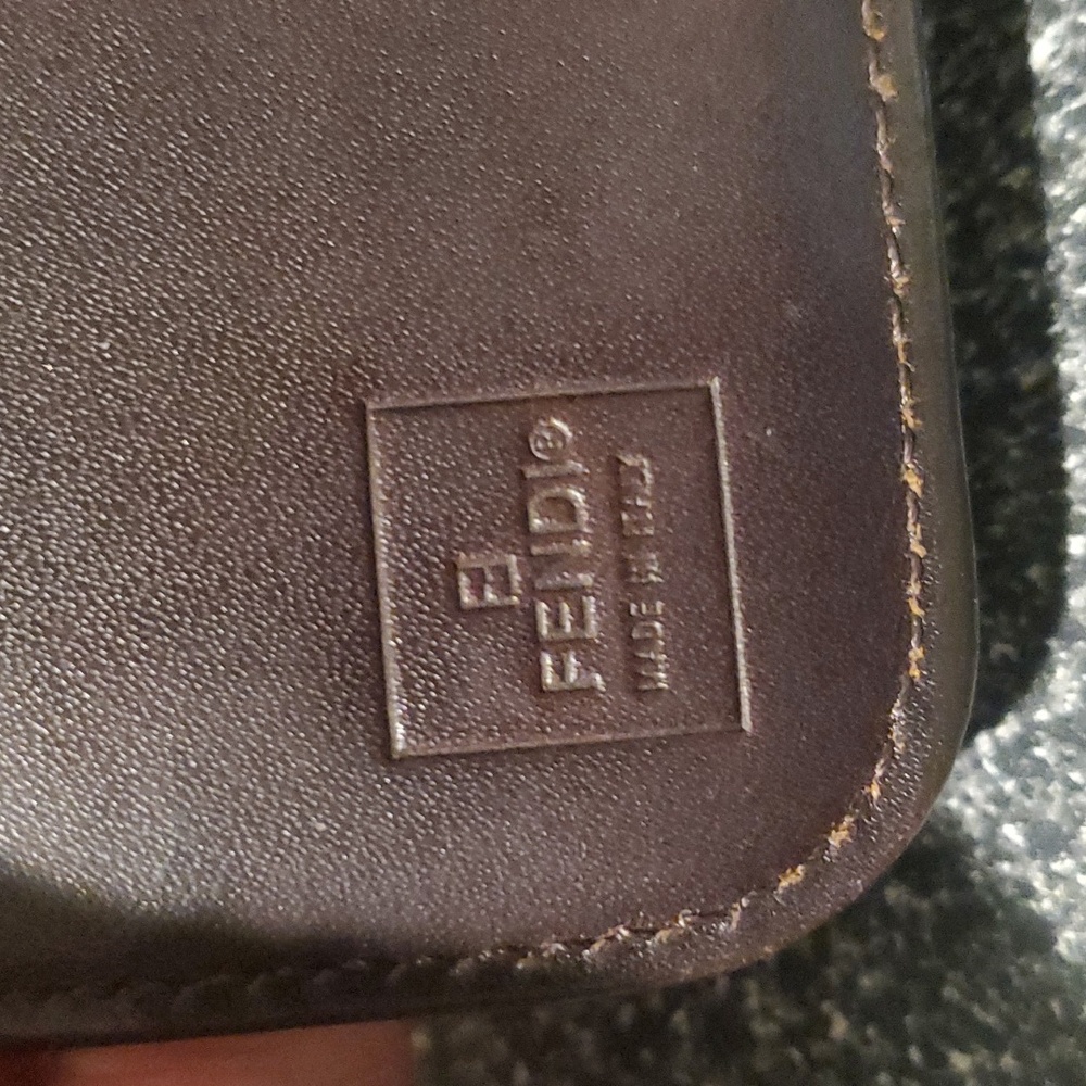 Fendi Zucca Monogram Compact Zippy Wallet - Picture 4 of 15